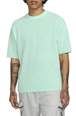 Nike Engineered Short Sleeve Sweater in Light Green at Nordstrom, Size Large