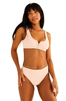 Dippin Daisys Ultra Cheeky Swim Bikini Bottom Sunset Pink at Nordstrom,