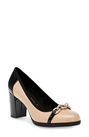 Anne Klein Celina Chain Block Heel Pump at Nordstrom,