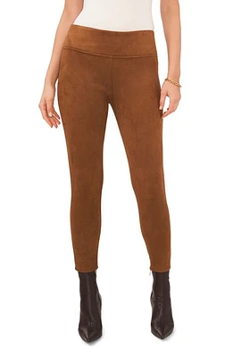 Vince Camuto Wide Waistband Leggings Vicuna at Nordstrom,