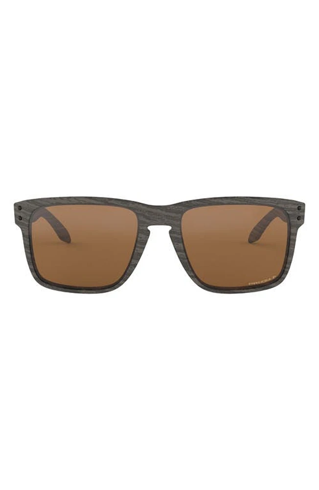 Oakley Holbrook XL 59mm Prizm Polarized Keyhole Sunglasses in Brown at Nordstrom