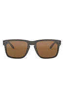 Oakley Holbrook XL 59mm Prizm Polarized Keyhole Sunglasses in Brown at Nordstrom