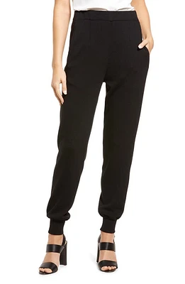 Ming Wang Knit Joggers Black at Nordstrom,