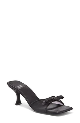 Jeffrey Campbell Sweet On U Kitten Heel Slide Sandal in Black Mesh Combo at Nordstrom, Size 10