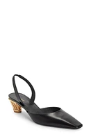 FERRAGAMO Alyssa Cage Heel Slingback Pump Nero at Nordstrom,