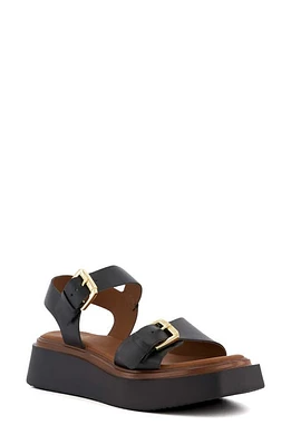 Dune London Loells Platform Sandal Black at Nordstrom,