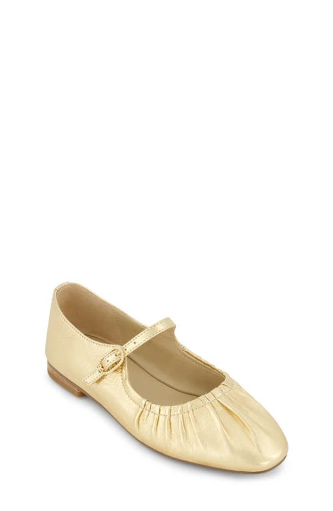 Sam Edelman Kids' Maeve Micah Mary Jane Flat Gold at Nordstrom, M