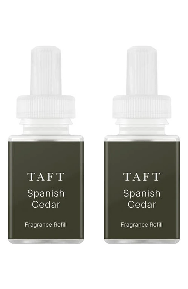 PURA x TAFT Spanish Cedar 2-Pack Diffuser Fragrance Refills at Nordstrom