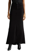 L'AGENCE Kailani Mermaid Denim Maxi Skirt Saturated at Nordstrom,