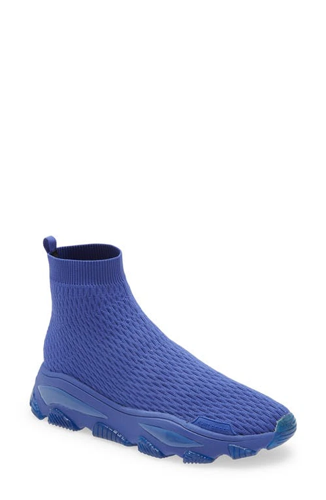 Kurt Geiger London Lettie Sock Sneaker in Blue at Nordstrom, Size 10