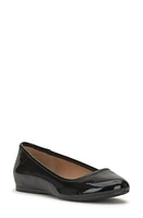 Jessica Simpson Mareike Ballet Flat Black Faux at Nordstrom,