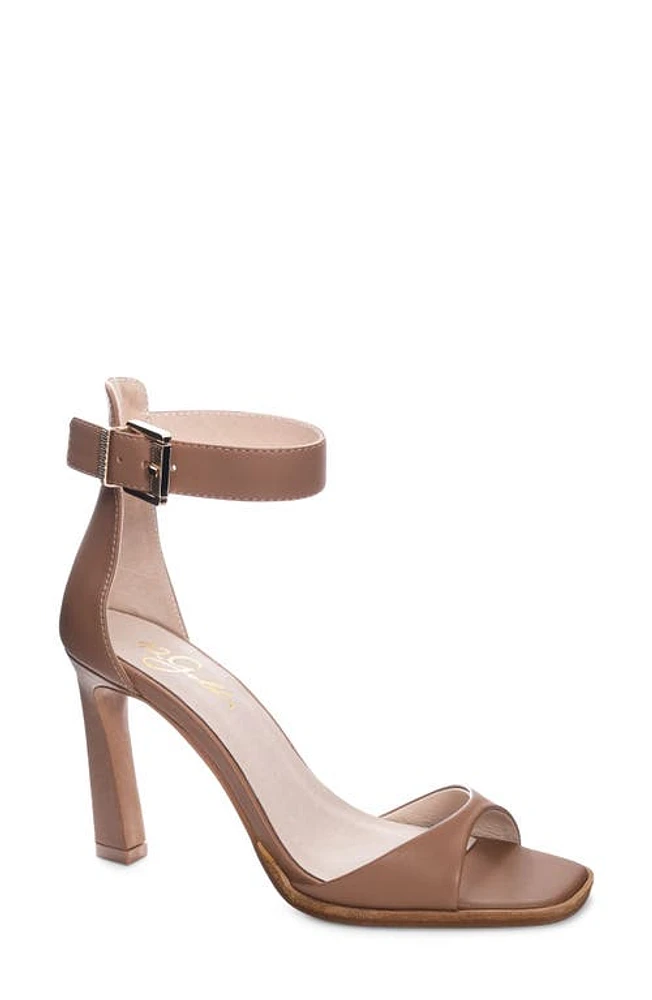 42 Gold Lailah Ankle Strap Sandal at Nordstrom,