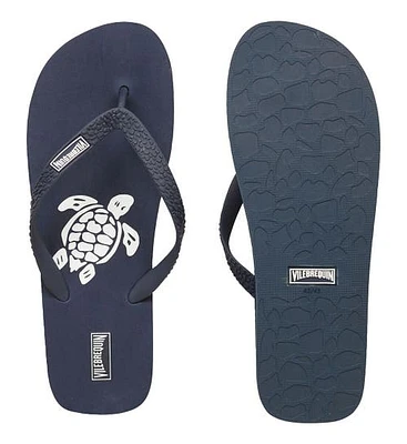 Vilebrequin Men's Turtle Beach Flip Flops in Marine 2 at Nordstrom