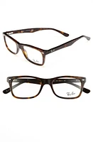 Ray-Ban 50mm Optical Glasses in Dark Tortoise at Nordstrom