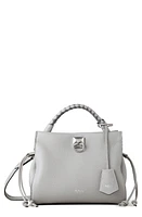 Mulberry Iris Leather Top Handle Bag in Pale Grey at Nordstrom