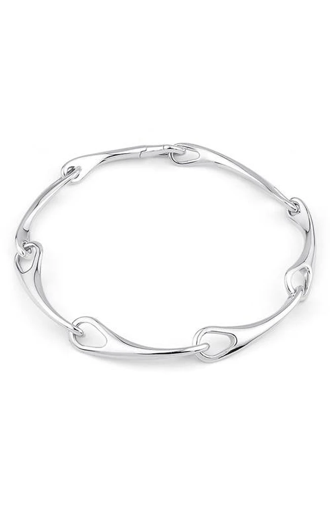 Kloto Echo Link Bracelet in Silver at Nordstrom