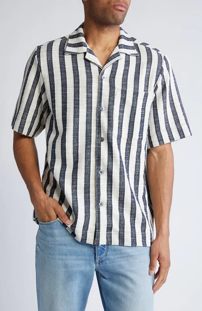 NN07 Julio 3515 Camp Shirt Stripe at Nordstrom,