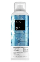 IGK Hold Up Strong Hold Finishing Hairspray at Nordstrom, Size 5 Oz