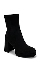 Kenneth Cole New York Block Heel Stretch Bootie Black at Nordstrom,