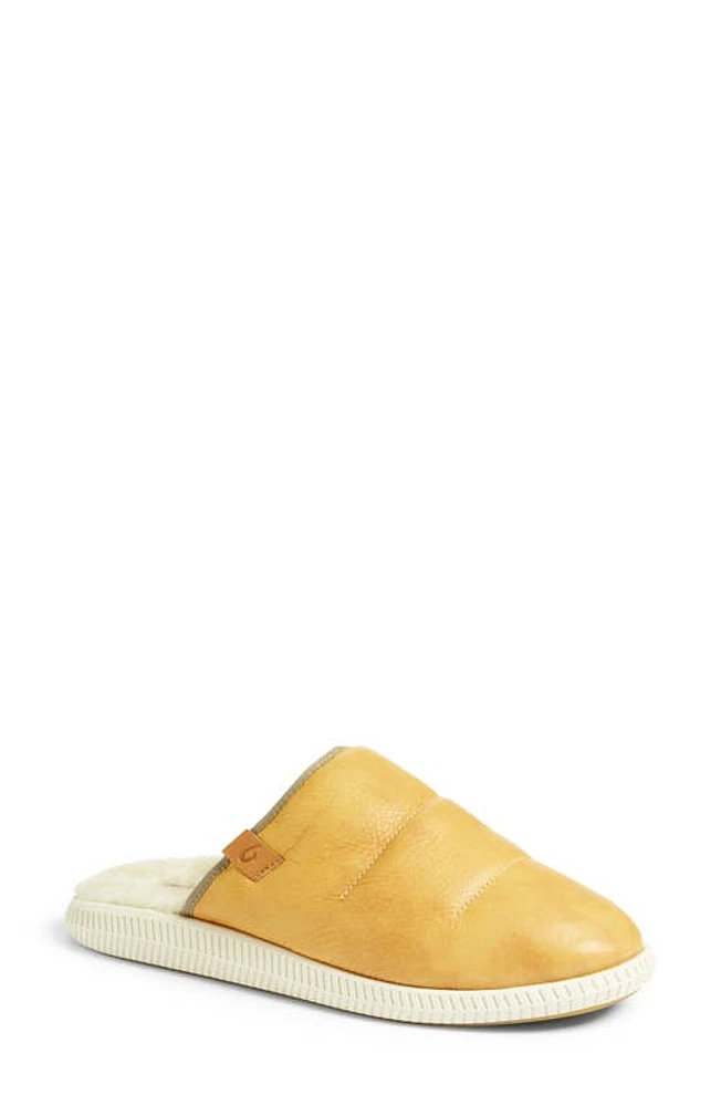 OluKai Mua Ili Genuine Shearling Slipper at Nordstrom,