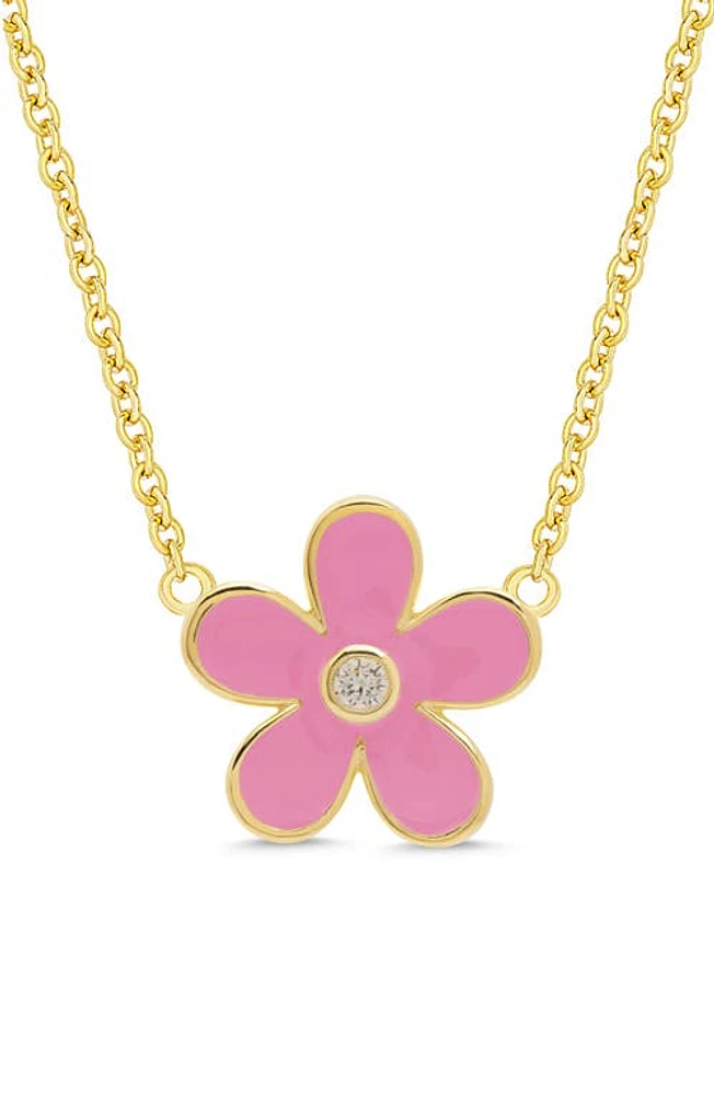 Lily Nily Kids' Floral Pendant Necklace in at Nordstrom