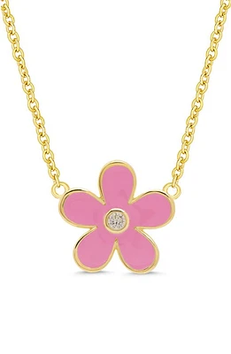 Lily Nily Kids' Floral Pendant Necklace in at Nordstrom