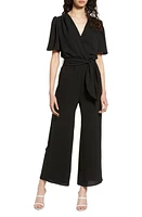 Fraiche by J Tie Front Wide Leg Jumpsuit at Nordstrom,