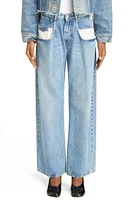 Maison Margiela Elongated Pocket Nonstretch Denim Jeans at Nordstrom, Us