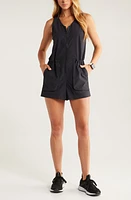 zella Navigator Short Romper at Nordstrom,