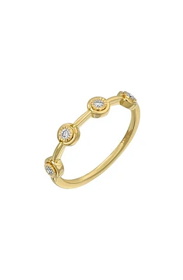 Bony Levy Aviva Stackable Diamond Ring 18K Yellow Gold at Nordstrom