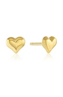 Set & Stones Heart Stud Earrings in Gold at Nordstrom