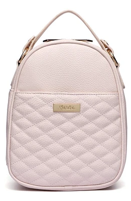 Luli Bebé Monaco Faux Leather Snack Bag in Pastel Pink at Nordstrom