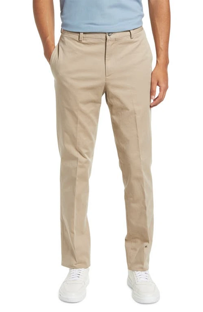 Berle Charleston Khakis Trim Fit Cotton Twill Chinos at Nordstrom,