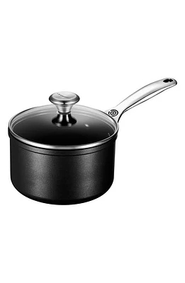 Le Creuset 2-Quart Toughened Nonstick PRO Saucepan in Black at Nordstrom