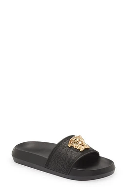 Versace Medusa Pool Slide Black at Nordstrom,