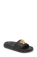 Versace Medusa Pool Slide Black at Nordstrom,