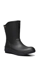 Bogs Amanda II Zip-Up Waterproof Boot in Black at Nordstrom, Size 9