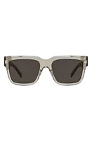 Givenchy GV Day Square Sunglasses in Shiny Light Brown /Brown at Nordstrom