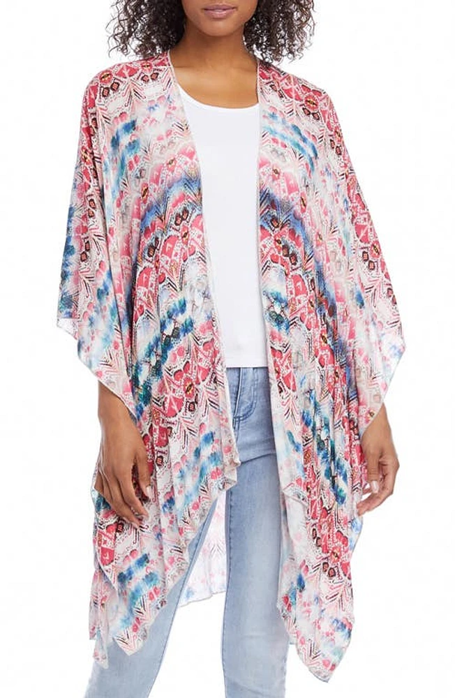 Karen Kane Open Front Print Wrap at Nordstrom,