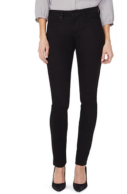 NYDJ Alina Legging Jeans Black at Nordstrom,