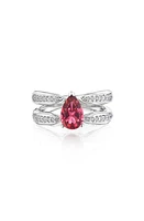 Hueb Pink Tourmaline & Diamond Ring in White Gold at Nordstrom, Size 7