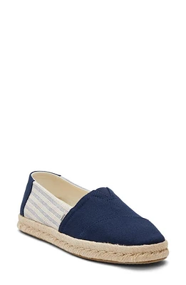 TOMS Alpargata Rope Espadrille 2.0 Shoe Navy at Nordstrom,