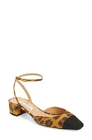 Aquazzura French Flirt d'Orsay Pump Caramel Leopard at Nordstrom,