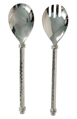 Juliska Graham Stainless Steel Salad Servers in Silver at Nordstrom