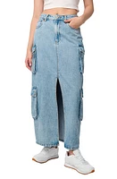 BLANKNYC Denim Cargo Maxi Skirt All Heart at Nordstrom,