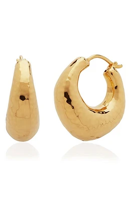 Monica Vinader Deia Chunky Hoop Earrings in Gold at Nordstrom