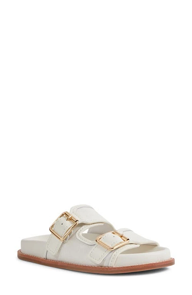 Reiss Ezra Slide Sandal White at Nordstrom,