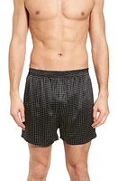 Majestic International Dot Silk Boxers at Nordstrom,