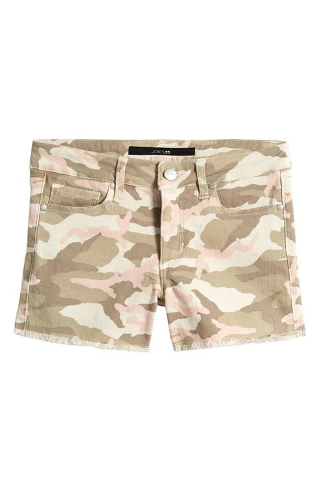 Joe's Kids' Claire Camo Print Shorts Combat at Nordstrom,