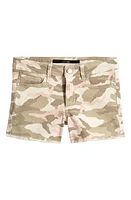 Joe's Kids' Claire Camo Print Shorts Combat at Nordstrom,